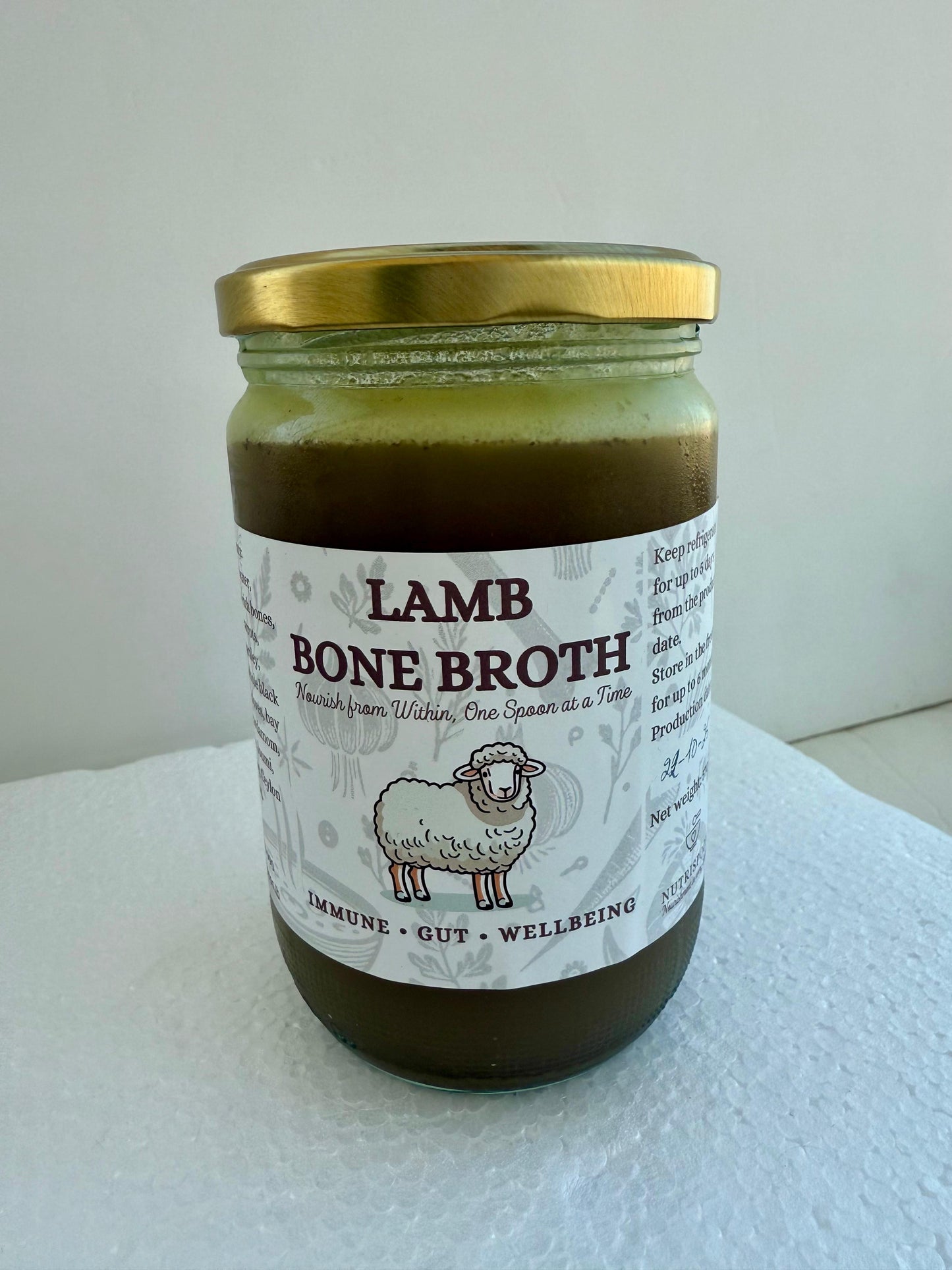 Lamb Bone broth 570ml