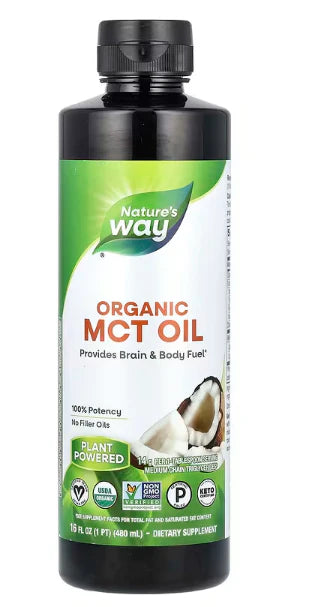 Nature's Way, Organic MCT Oil, 16 fl oz (480 ml)