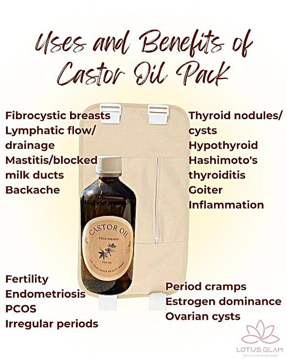 Castor Oil Liver Pack