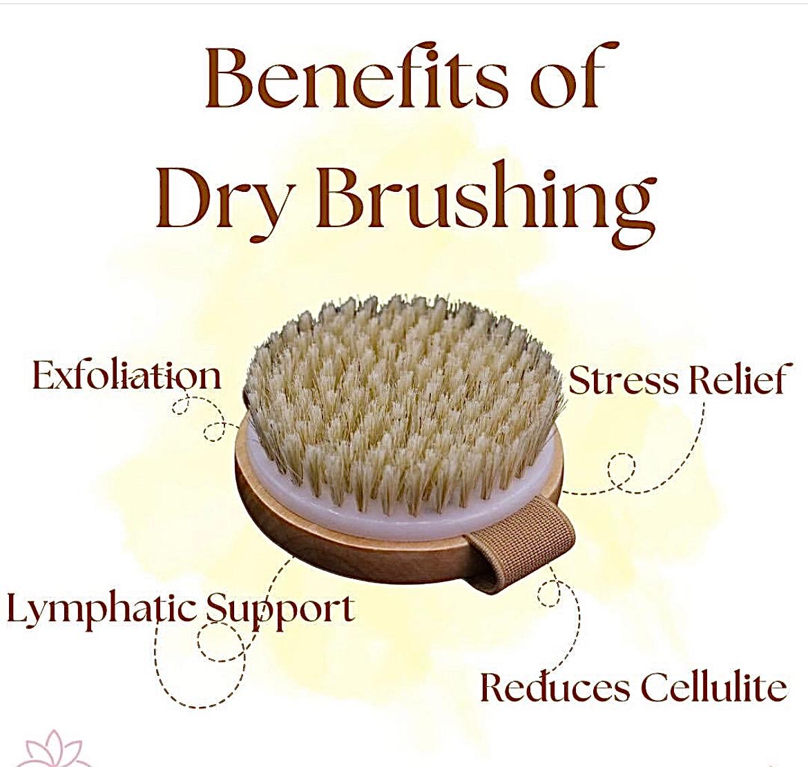 Hand Brush for dry brushing