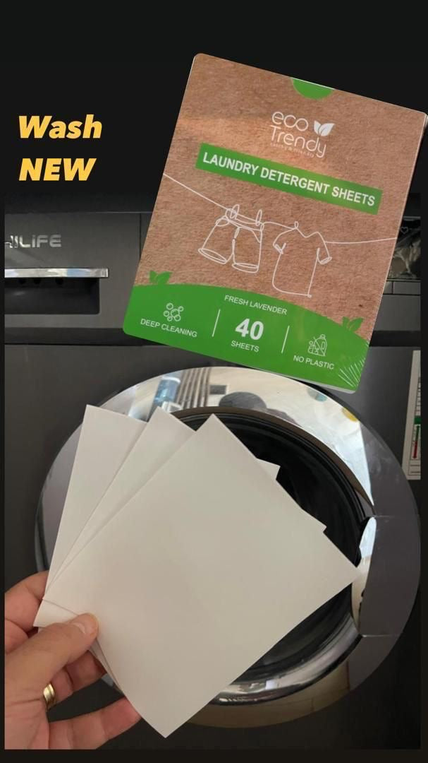 Laundry Detergent Sheets