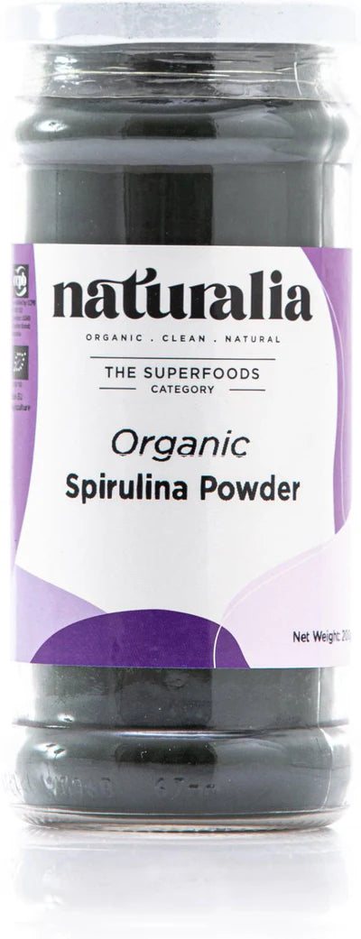 ORGANIC GREEN SPIRULINA POWDER 200G