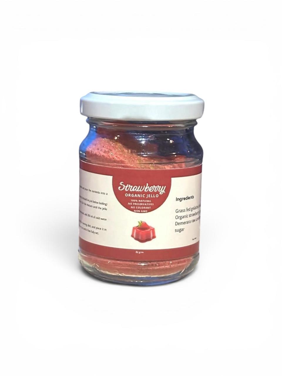 Organic Jello Mix with Sugar Cane or Monk Fruits