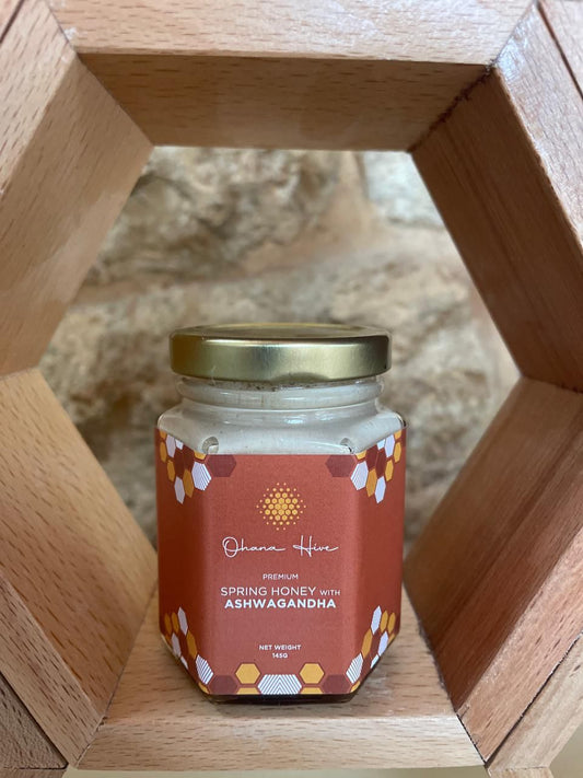 Spring Honey and Ashwaganda 145g