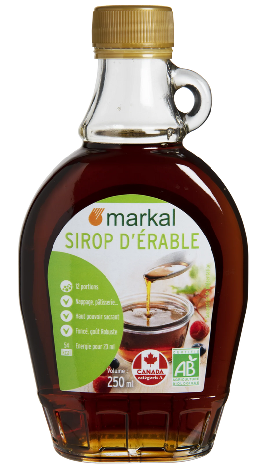 ORGANIC MAPLE SYRUP 250ML