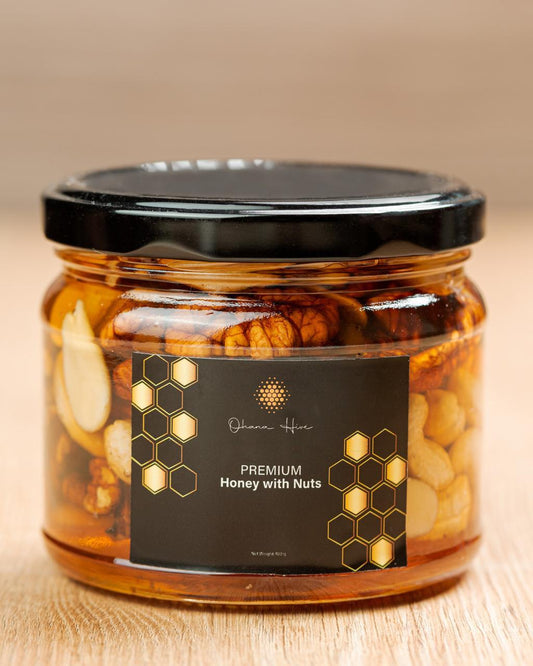 Honey with nuts 400g
