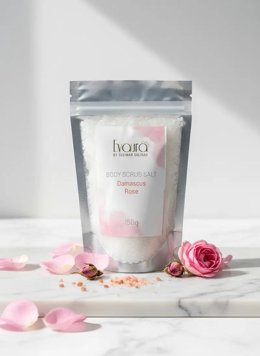 Scrub with Damascus Rose 150g