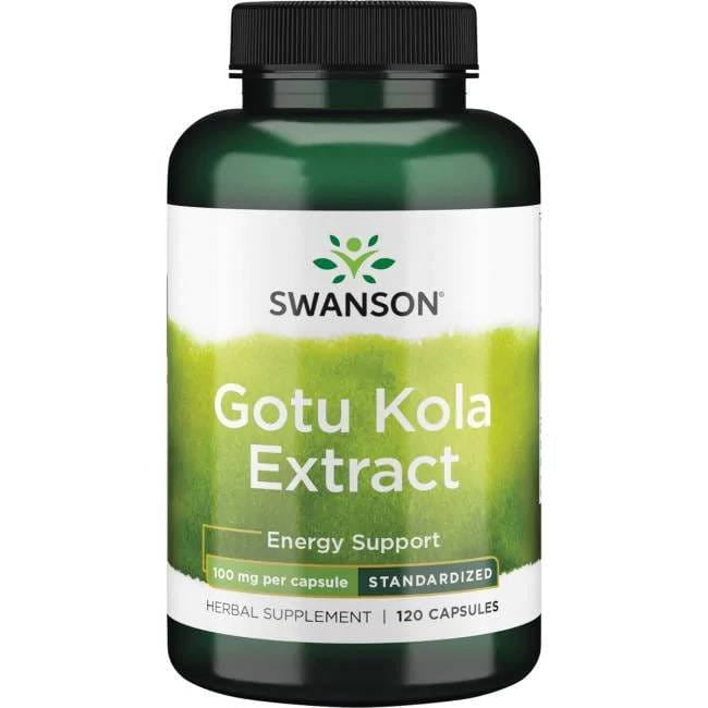 Gotu Kola Extract Swanson, 100 mg, 120 Capsules