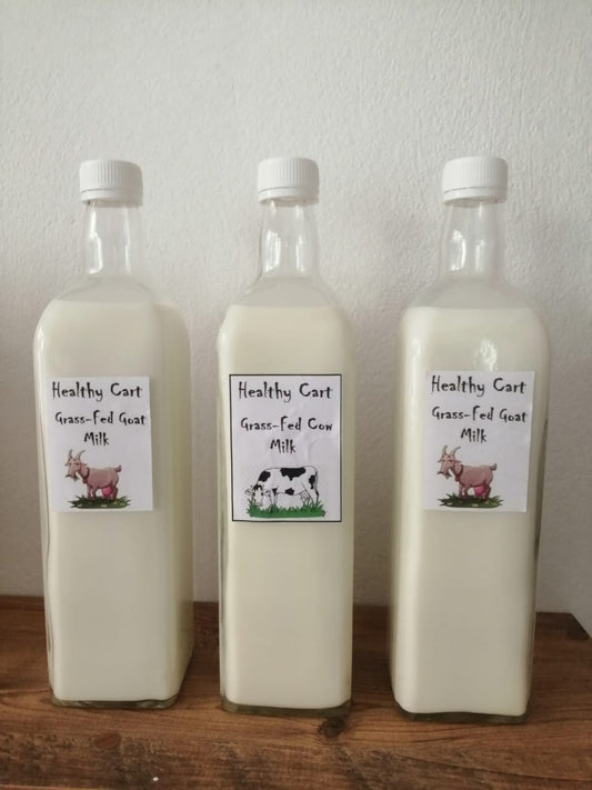 Organic Grass-Fed Cow Milk Fresh 1L