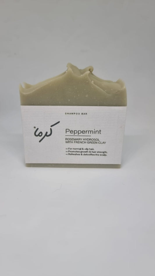 Peppermint, with Rosemary Hydrosol and French Green clay
